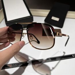 G 2023 Herren-Visierbrille, Sonnenbrille, Sonnenbrille, neue, heiß verkaufte Herren- und Damen-Reise-Fahrsonnenbrille, superschöne Kleidung, passende Piloten-Sonnenbrille