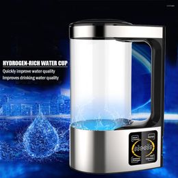 Water Bottles V8 Hydrogen Ioniser Machine 2L Large Capacity Rich Maker Portable Health Care Cup Anti Ageing For Family Use