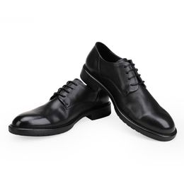 Men's Italian Dress Genuine Leather Fashion Autumn Handamde Quality Elegant Black Wedding Casual Business Shoes Man b