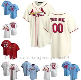 Louis''Cardinals''New Stitched Custom Men 28 Nolan Arenado Jersey St. Jersey 46 Paul Goldschmidt 4 Yadier Molina 1 Ozzie Smith 25 Dexter Fowler Size S-3XL