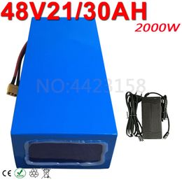 eBike Powerful Battery 48V 20Ah 25Ah 30Ah 35Ah 40Ah 50Ah imported Cell For 500W 1000W 1500W 2000W 3000W Electric Bicycle Battery.