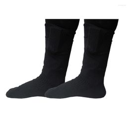 Sports Socks Heated Electric Rechargeable Thermal Stockings For Winter Without Batteries Warm Heat Insulated Outdoor