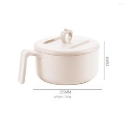 Bowls Portable Lunch Box Instant Noodle Bowl Seal 304 Stainless Steel Double Layer Anti Scalding Dripable Flour Mixing