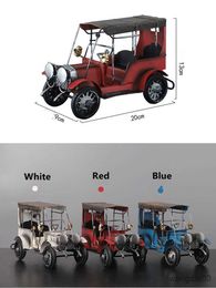 Diecast Model Cars Handmade Classic Car Restore Car Figurine Retro Automobile Model Metal Old Car Vintage Vehicle Model Boy Toy Gift Home Office R230807