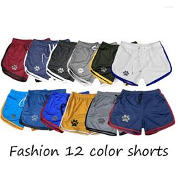 Men's Shorts Men Fitness Bodybuilding GYM Summer Gyms Workout Male Breathable Mesh Quick Dry Sportswear Jogger Beach Short Pants