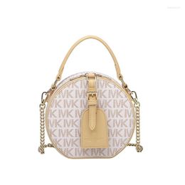 Evening Bags IVK Fashion Women's Clutch Backpacks Designer Round Crossbody Shoulder Purses Handbag Women Travel Tote Bag