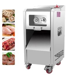 Stainless Steel Meat Cutter Vertical Electric Meat Slicer The Detachable Meat Cutting Machine Vegetable Cutter