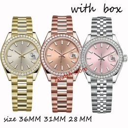 High end womens watch luxury watch automatic watch high-quality watch designer watch 36MM 31MM 28MM sports watch fashion watch Mosang stone watch thirtysix AAAwatch