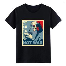 Magliette da uomo Avatar Iroh Make Not War T-shirt Designs Divertente manica corta Plus Size 5xl Immagini Loose Comical Spring Tee formale