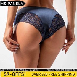 Women's Panties Lace Underwear Seamless Silk Briefs Low Waist Sexy Woman Briefs Sexy Lady Lingerie L230626