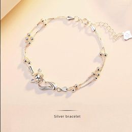 Bangle Fashion Personalized Advanced Little Bracelet Women's Sense Lucky Party Wedding Accessories Jewelry