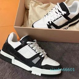 Luxury trainer Designer causal shoes Genuine leather sneaker Size 39-44