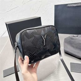 unusual Designer Shoulder Bag Camera Bags Women Handbags Cute Star Luxury Shopping Handbag Flap Fashion Crossbody Purses 221014