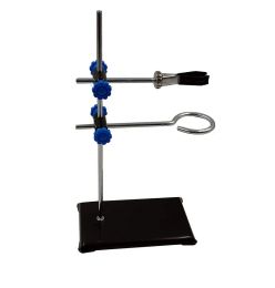 wholesale Lab Supplies Set Portable 30cm retort stand iron with clamp LL