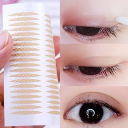 Makeup Tools eyelid correction tape mesh Eyelid Stripe Big eyes Invisible double fold eyelid shadow sticker Double eyelid lifting strip 230807