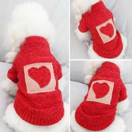Dog Apparel Pretty Pet Pullover Friendly To Skin Sweater Super Soft Dress Up 2-Legged Winter Warm Cat Decor