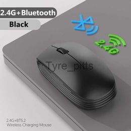 Mice Rechargeable Bluetooth Mouse Wireless Mouse Computer Ergonomic Mini Usb Mause 2.4Ghz Mute Macbook Optical Mice For Laptop Office X0807