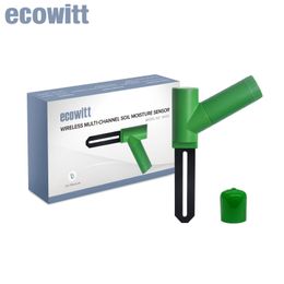 Moisture Meters ECOWITT WH51 Soil Moisture Meter Soil Tester 8Channel Garden Plant Water Monitor Tester Sensor Only Can't Be Used Alone 230804