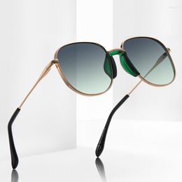 Sunglasses Fashion Big Frame Square For Women 2023 Brand Design Sun Glasses Vintage Shades Female Eyewear UV400 Gafas De Sol