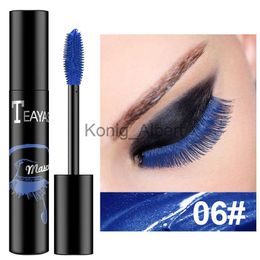 Mascara Colour Mascara Waterproof and Quick Dry Not Blooming Blue Purple Gold Black Curling Lengthen Long Eyelash Colour Mascara x0807