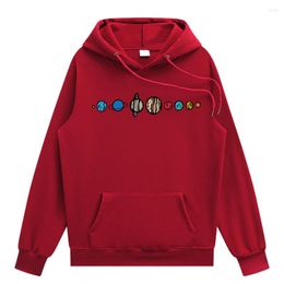 Men's Hoodies Men's And Women's Hooded Sweater Hip-hop Anime Pullover Top Loose Long-sleeved Autumn Sports