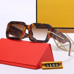 ladyes sunglasses women glasses designer Big letter logo wide leg Literary and artistic succinct style multi color option hot square sunglasses man eyewear with box