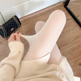 Women Socks Thin Section White Stockings Female Japane Lolita Lace Pantyhose Sub Anti-hook Sexy Role Play Outfits Matching