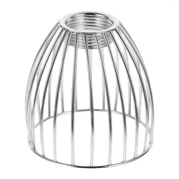 Pendant Lamps Small Lamp Shades Table Wrought Iron Bird Cage Lampshade Light Cover Metal