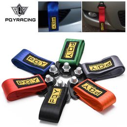 Towing Rope High Strength Nylon trailer Tow Ropes Racing Car Universal Tow Eye Strap Tow Strap Bumper Trailer PQY-TR712785