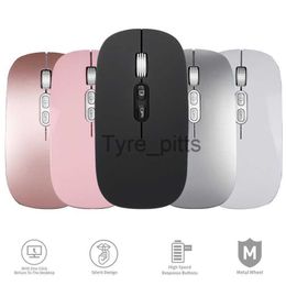 Mice Thin M103 Rechargeable Wireless Mouse 2.4GHz Rechargeable Silent Mouse with 3 Adjustable DPI for Laptop/PC/MacBook X0807