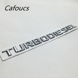 For Mercedes Benz W463 W140 W124 Turbodiesel lettering emblem mark rear trunk turbo diesel logo stickers340a