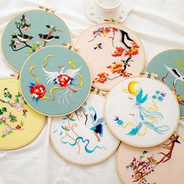 Chinese Products Diy Embroidery With Flower Birds Phoenix Pattern Chinese Cross Stitch Kits Women Hobbies For Craft Lover