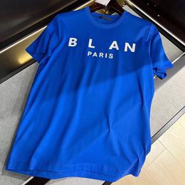 Designer Mens Tshirt T Shirt Classic Letters Printed Male Female T-shirt Shirts Cotton Casual Short Sleeve Streetwear Tops Tees for Mens Womens Blue Red Black