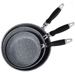 Pans Stone Pan Set Forged Aluminium Non-stick 20cm Small Frying 26cm 28cm Large Deep Ceramic Coating