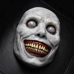 Party Masks Creepy Halloween Mask Smiling Demons Horror Face Masks The Evil Cosplay Props Party Masquerade Halloween Mask Clothing Accessor J230807