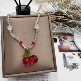 Pendant Necklaces Fashion Vintage Pearl For Women 2023 Simple Cute Choker Clavicle Necklace Jewelry Accessories Gifts