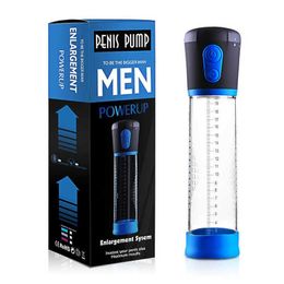 Automatic Male Penis Enlarger Pump Masturbators Vacuum Adults Goods for Man Sucking Machine