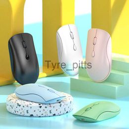 Mice CHUYI Bluetooth 5.2 Mouse 2.4G Wireless Cute Rechargeable Mause 1600 DPI 3D Optical Computer Gaming Mice For PC Notebook Laptop X0807