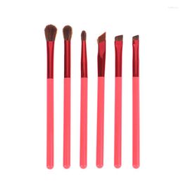 Makeup Brushes 6Pcs Wild Eyebrow Brush Multifunction Simulated Hair Contour Eyeshadow Concealer Square Make Up