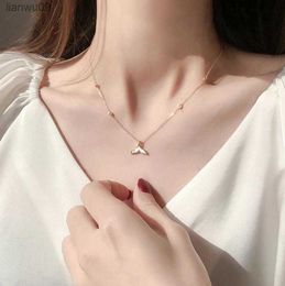Real 925 Sterling Silver Romantic Zircon Mermaid Tail Necklaces Pendant For Women Girl Clavicle Chain Choker Gift Party Jewelry L230704