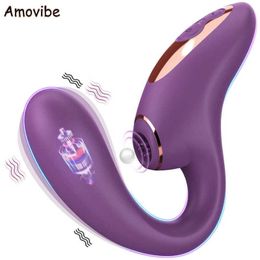 Massager Newest Clitoral Sucking Vibrator Female for Women g Spot Clit Tongue Licking Sucker Vacuum Stimulator Dildo