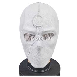 Party Masks Moon Knight Mask Halloween Fancy Dress Party Cosplay Latex Masks Helmet Masquerade Party Props J230807