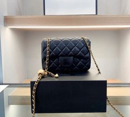 Luxurys Designer Bags metal chain women Handbag PU Leather bag Crossbody Handbag Purse CC bag designer handbag 17cm-20cm