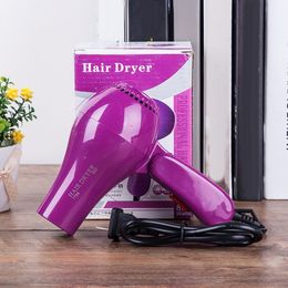 Hair Dryers Mini Professional Dryer Collecting Nozzle 220V US Plug Foldable Travel Household Electric Blower 230807