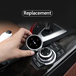 iDrive Car Multimedia Buttons Cover Stickers for BMW 3 5 Series X1 X3 X5 X6 F30 E90 E92 F10 F18 F11 F07 GT Z4 F15 F16 F25 E60 E61 216f