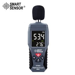 Noise Metres Digital Sound Level Noise Metre Measurement 30130dB dB Decibel Detector Audio Tester Metro DiagnosticTool Smart Sensor ST9604 230804