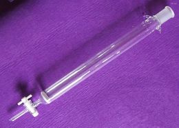 250ml 24/40 Glass Chromatography Column 35mm Active Length 300mm PTFE Stopcock