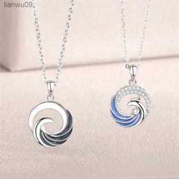 Couple Necklace For Men Women Jewelry New Arrival Fashion Creative Phoenix Pendant For Girls Valentine's Day Collarbone Chain L230704