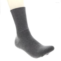 Men's Socks Diabetic For Men And Women - With Grips Non Slip Mens Gripper 3 Pairs