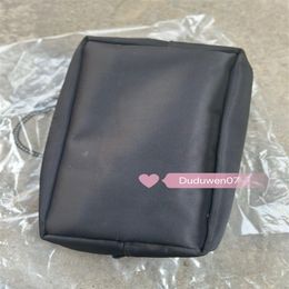 17X11X4 5cm P buckle makeup storage bag zipper with cosmetic bag with plastic dust bags collection item285Q